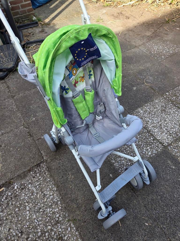 Nog helemaal nieuwe buggy, Ophalen