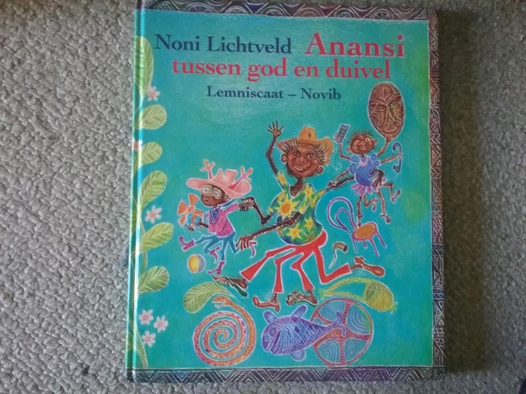 Noni Lichtveld / Anansi tussen god & duivel (1997 Suriname), Ophalen of Verzenden, Zo goed als nieuw, Sprookjes