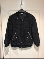 Glitter bomber jacky luxury, Ophalen of Verzenden, Zo goed als nieuw, Maat 38/40 (M), Zwart