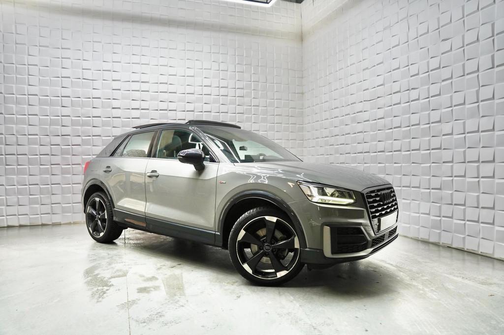 Audi Q2 1.4 TFSI CoD 2x S LINE PANO VIRTUAL NARDO GREY NAP, Auto's, Gebruikt, 4 cilinders, 150 pk, Lichtsensor