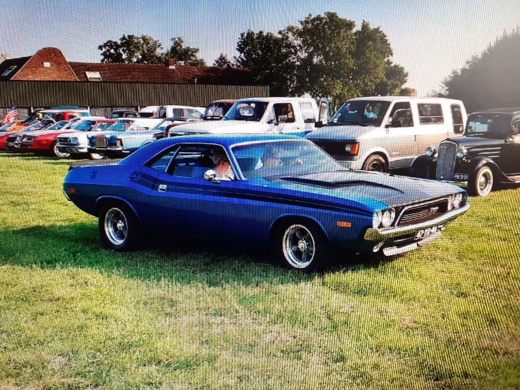 Dodge Challenger 318 1973 California, Auto's, Automaat, Achterwielaandrijving, 8 cilinders, Blauw