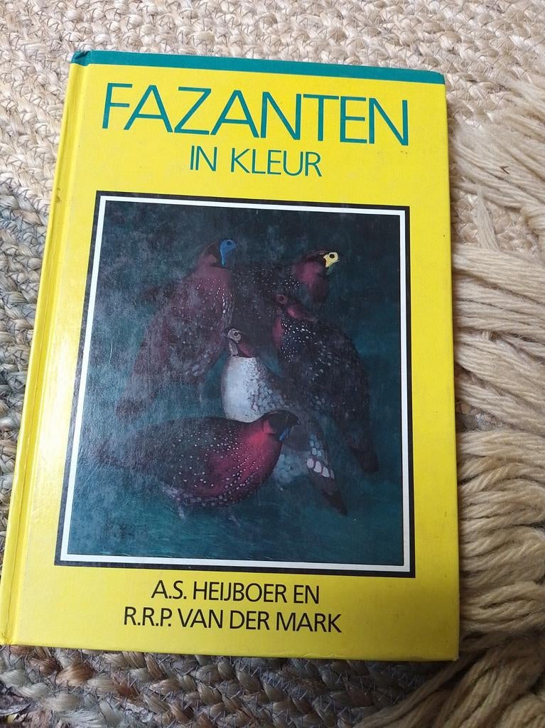 Boek: Fazanten in Kleur, Ophalen of Verzenden