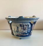 Tichelaar Makkum: een fraai 20e eeuws aardewerk komfoor, Antiek en Kunst, Ophalen of Verzenden