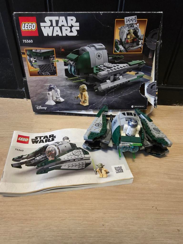 LEGO Star Wars 75360 Yoda's Jedi Starfighter, Ophalen of Verzenden, Zo goed als nieuw, Spel
