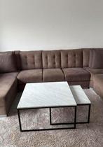 Marmeren salontafel, Ophalen, 100 tot 150 cm, 50 tot 100 cm, Zo goed als nieuw