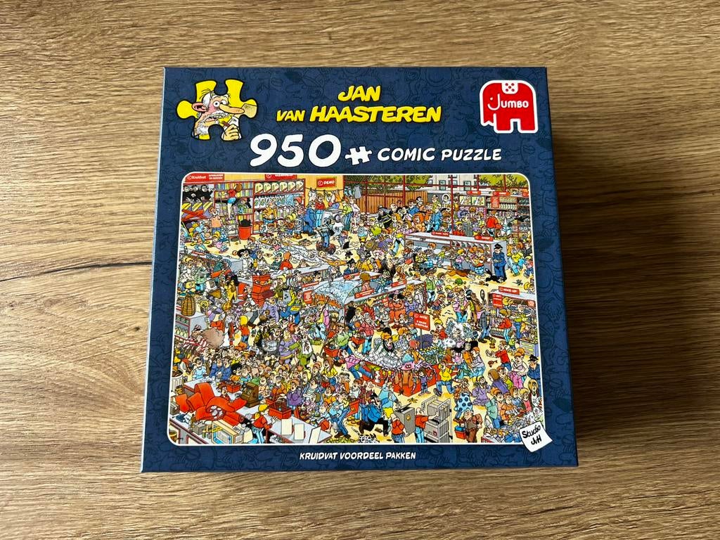 Jan van Haasteren - 950 st. - diversen 2, Hobby en Vrije tijd, Denksport en Puzzels, Ophalen, 500 t/m 1500 stukjes, Zo goed als nieuw
