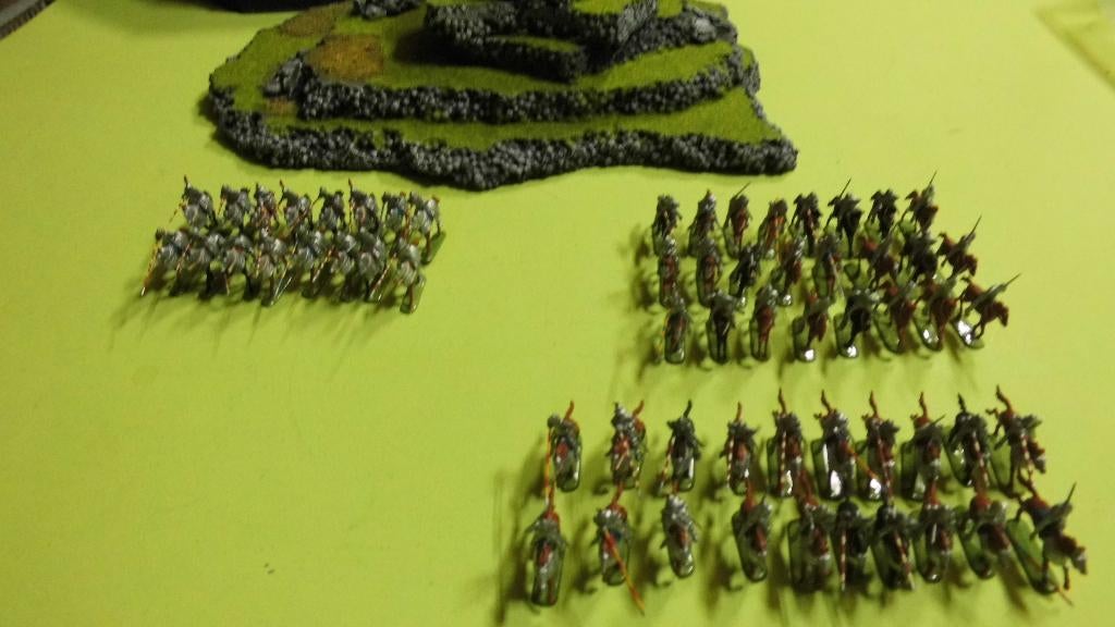 1:72 figuren/100 years war etc  .cavalery /plastic/geverfd., Hobby en Vrije tijd, Modelbouw | Figuren en Diorama's, Ophalen of Verzenden