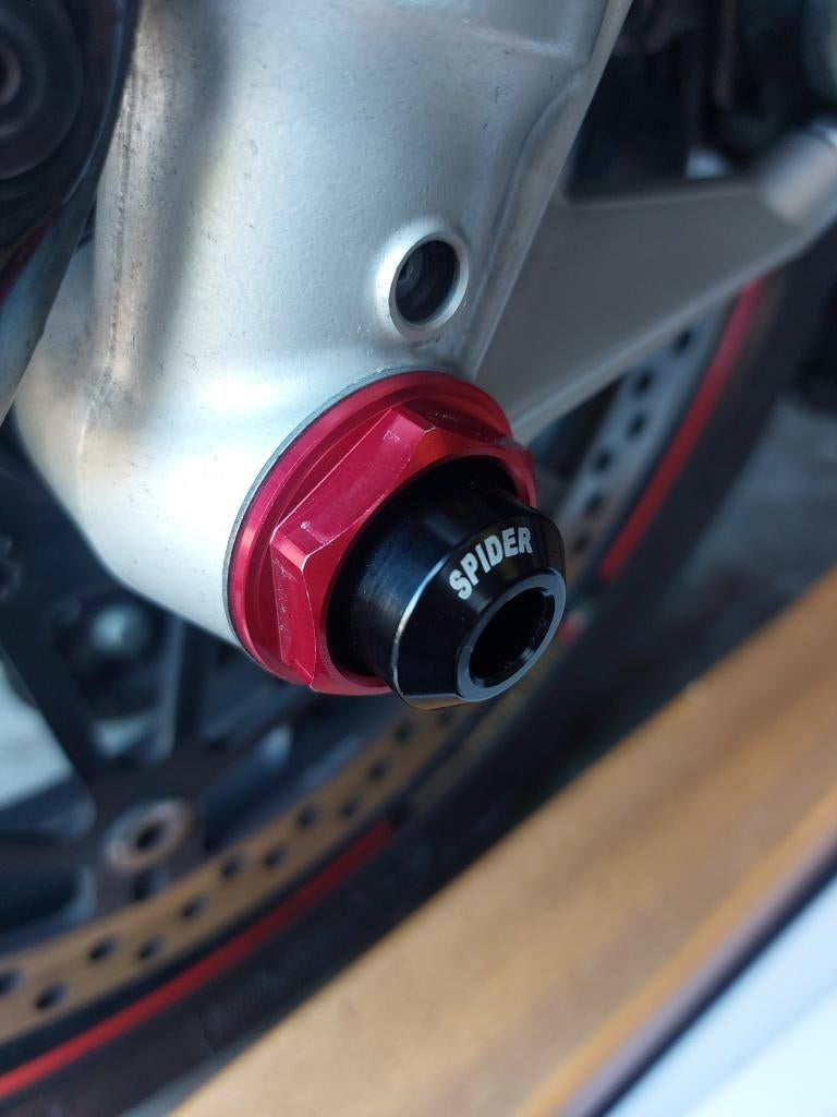 Ducati 1098 S, 1198 S Spider voorvork valdoppen, Motoren, Ophalen of Verzenden, Gebruikt