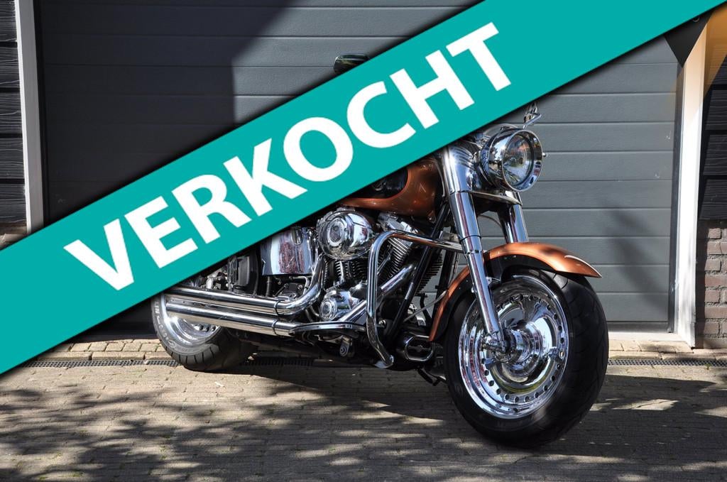 Harley Davidson FLSTF Fat Boy Anniversary 105 Zeer veel chro, Chopper, Bedrijf, Meer dan 35 kW, Info@witteveenmotoren.nl