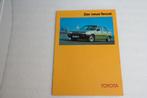 Folder Toyota Tercel (1982) (23), Ophalen of Verzenden, Zo goed als nieuw, Toyota
