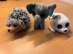 Ty beanie boo sleutelhangers 3x, Ophalen of Verzenden, Zo goed als nieuw, Overige typen
