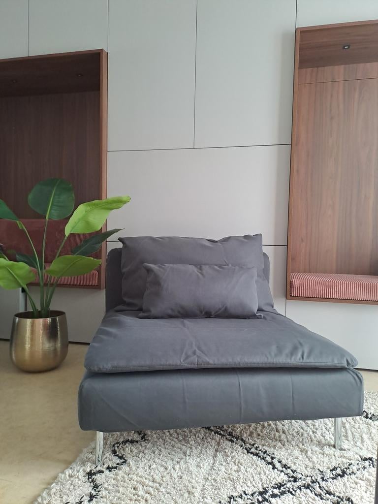 SÖDERHAMN 1-zits element antracietgrijs - gereserveerd, Huis en Inrichting, Ophalen, Tweepersoons