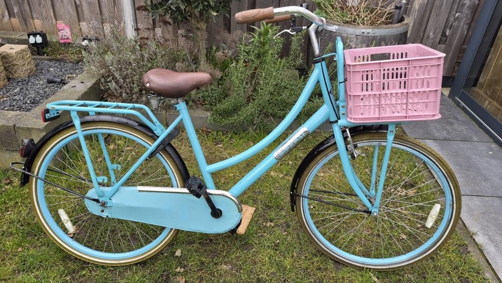 Mooie Popal Meisjesfiets 26 inch, Fietsen en Brommers, Fietsen | Meisjes, Zo goed als nieuw, 26 inch of meer, Handrem, Ophalen