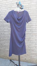 kanten jurk blauw LIV maat M feest chique tailleplooi lente, Maat 38/40 (M), Blauw, Cocktailjurk, Ophalen of Verzenden