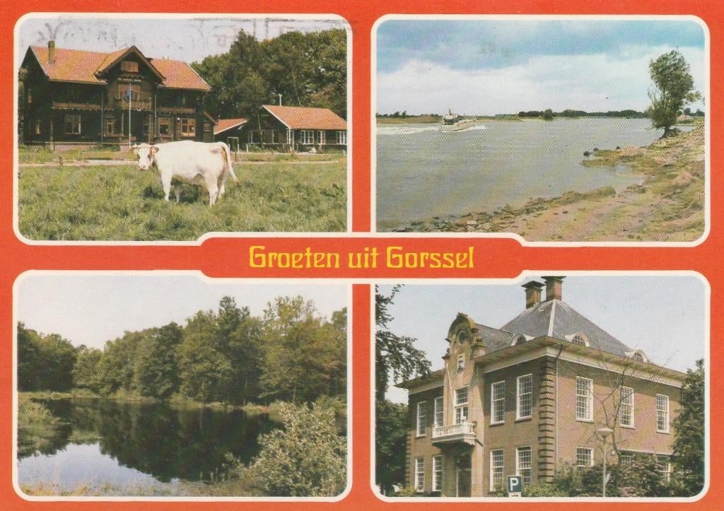 GORSSEL Jeugdherberg Koe Meertje Villa Groeten, Verzenden, 1980 tot heden, Gelopen, Gelderland