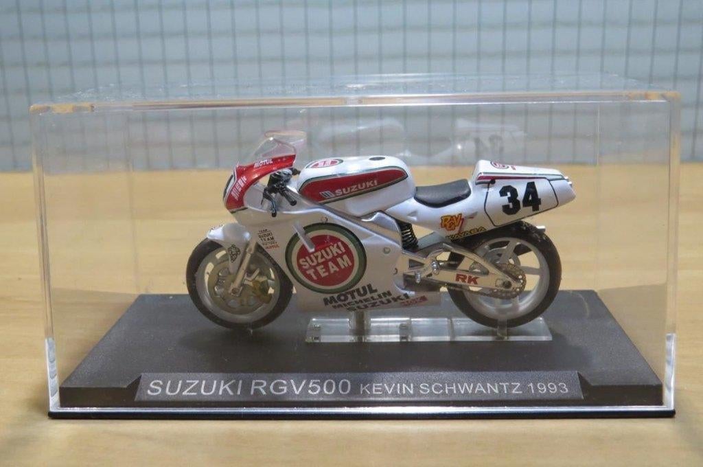 Kevin Schwantz Suzuki RGV500 1993 1:24, Overige merken, Serviceclientele@altaya.be, Nieuw, Ophalen of Verzenden
