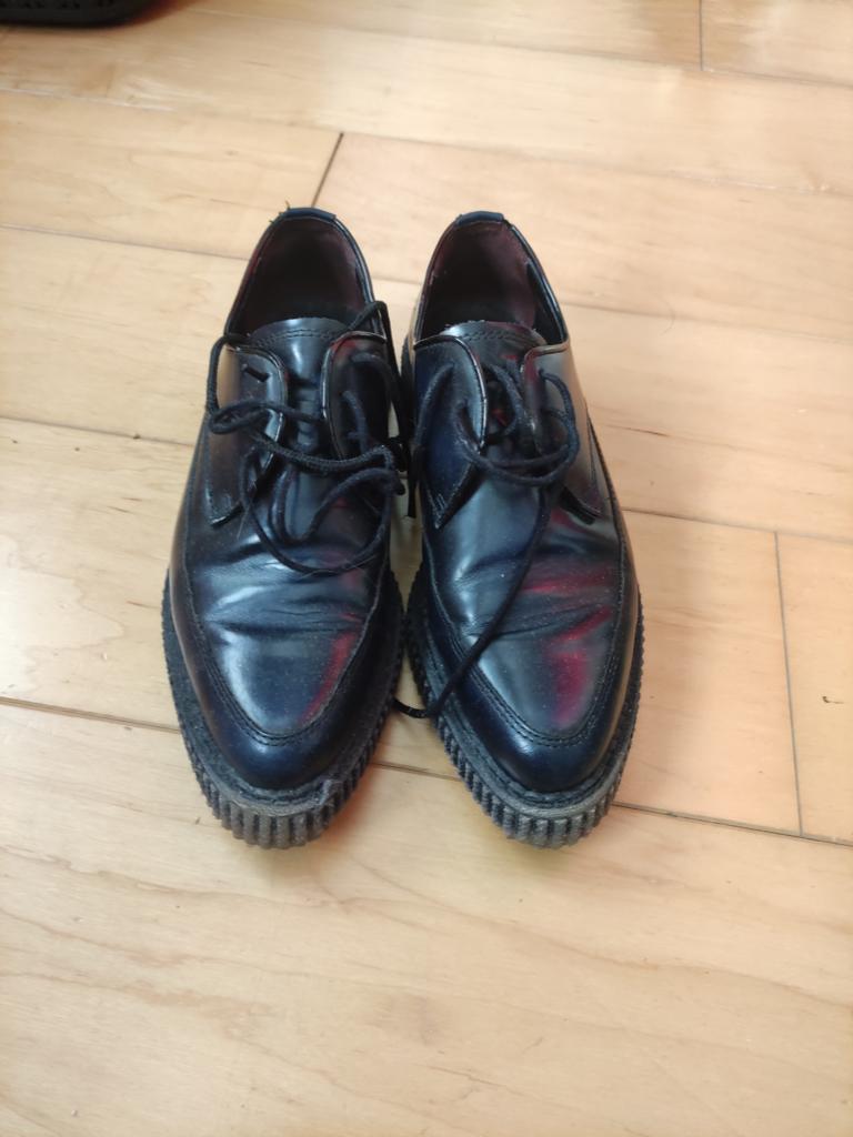 Sasha lederen damesschoen zwart, Kleding | Dames, Ophalen, Pumps, Zwart, Zo goed als nieuw