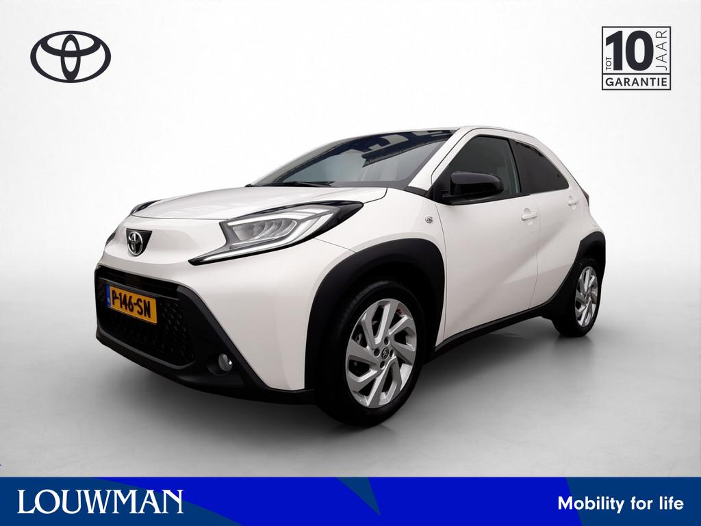 Toyota Aygo X 1.0 VVT-i S-CVT first | Automaat | CarPlay/And, Auto's, Toyota, 12 maanden, Stof, Gebruikt, 4 stoelen