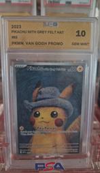 VAN GOGH - PIKACHU WITH GREY FELT HAT - SEALED ! - UCG 10, Hobby en Vrije tijd, Verzenden, Nieuw, Losse kaart