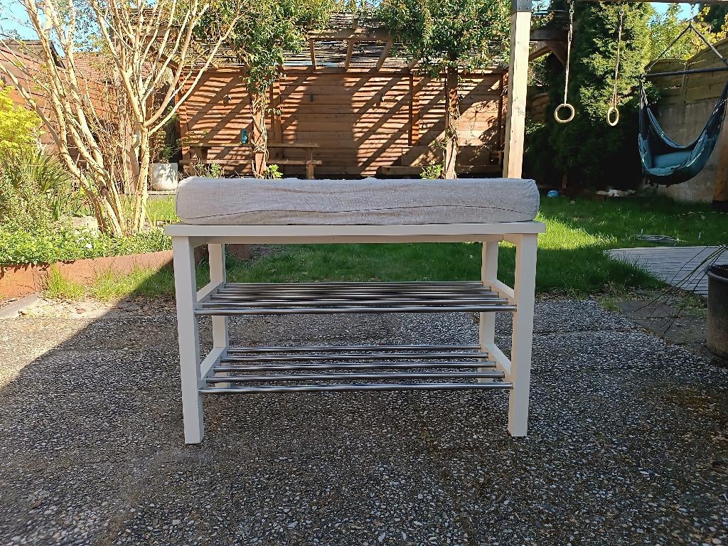 Schoenenbank, Ophalen, Gebruikt, Hout