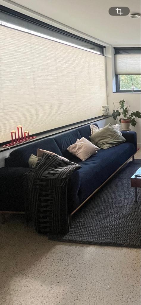 Bank 220x92x75 cm Sofa company, Huis en Inrichting, Banken | Bankstellen, Ophalen, Gebruikt, Driepersoons, 75 tot 100 cm