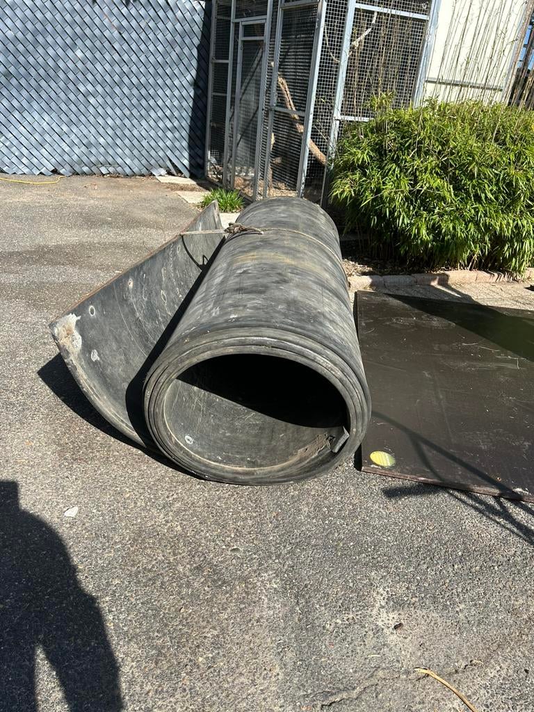 2x Rubberen stalmatten, Toebehoren