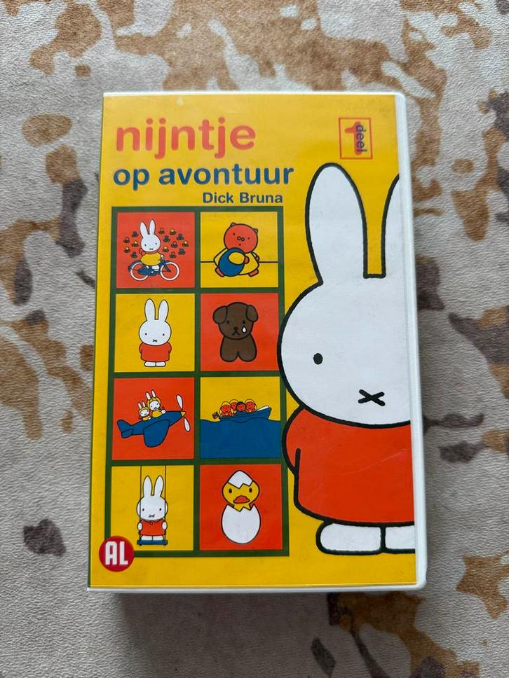 Nijntje op avontuur - Dick Bruna (VHS), Cd's en Dvd's, Dvd's | Kinderen en Jeugd, Gebruikt, Tv fictie, Avontuur, Alle leeftijden