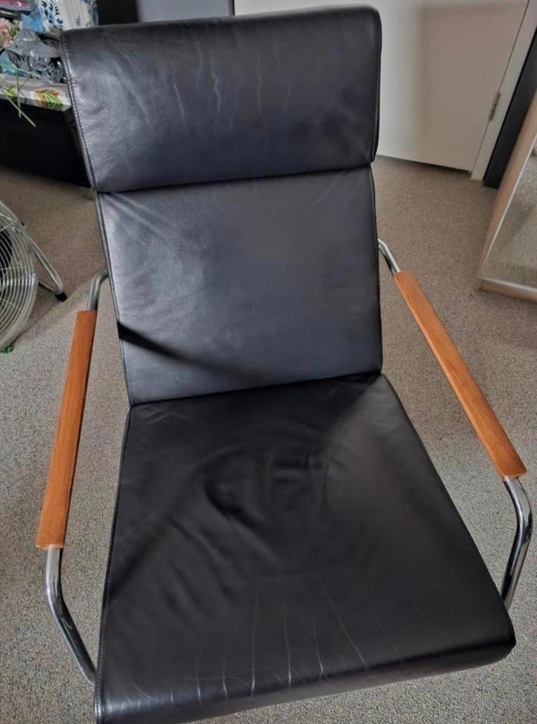 Draaistoel Harvink, type Optie, Huis en Inrichting, Stoelen, Ophalen, Gebruikt, Twee, Zwart