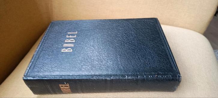 Gebruikte Gezinsbijbel Statenvertaling, Antiek en Kunst, Antiek | Boeken en Bijbels, Ophalen of Verzenden