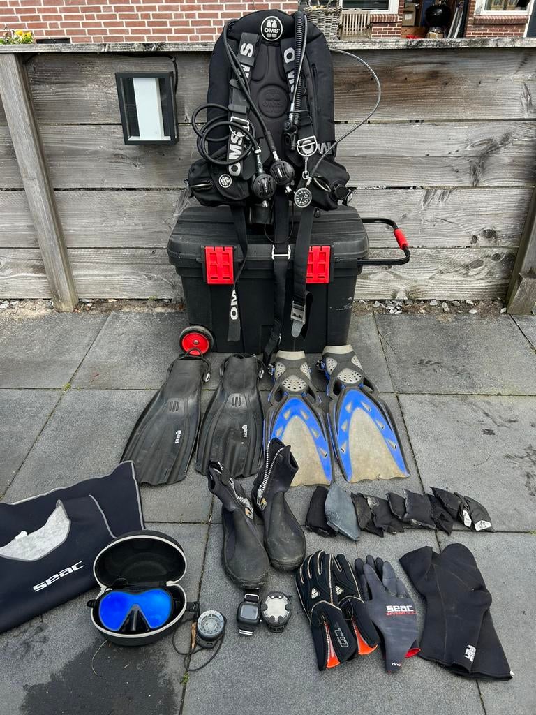 Complete duikuitrusting, Watersport en Boten, Duiken, Ophalen, Gebruikt, Overige typen