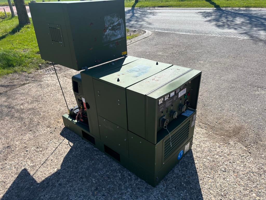 4 KVA aggregaat 230 Volt Hatz diesel generator, Ophalen, Gebruikt, Elektrisch startend, Dieselolie