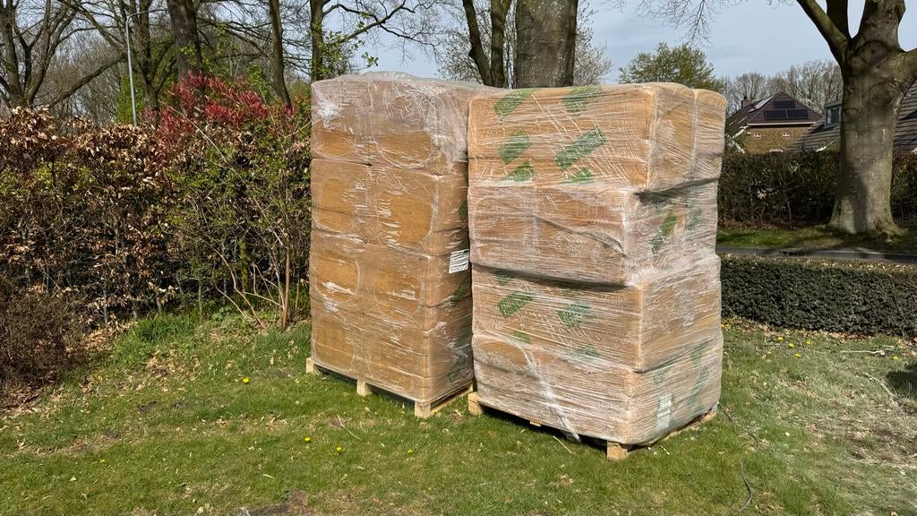 Pavaflex Plus houtvezelplaat 180mm totaal 16,8m2, Doe-het-zelf en Verbouw, Isolatie en Afdichting, Ophalen, Overige materialen