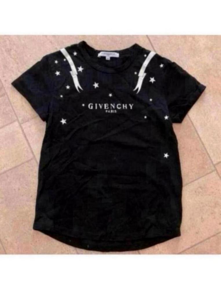 Givenchy shirt zwart maat 140, Kinderen en Baby's, Kinderkleding | Maat 140, Ophalen of Verzenden, Gebruikt, Jongen of Meisje