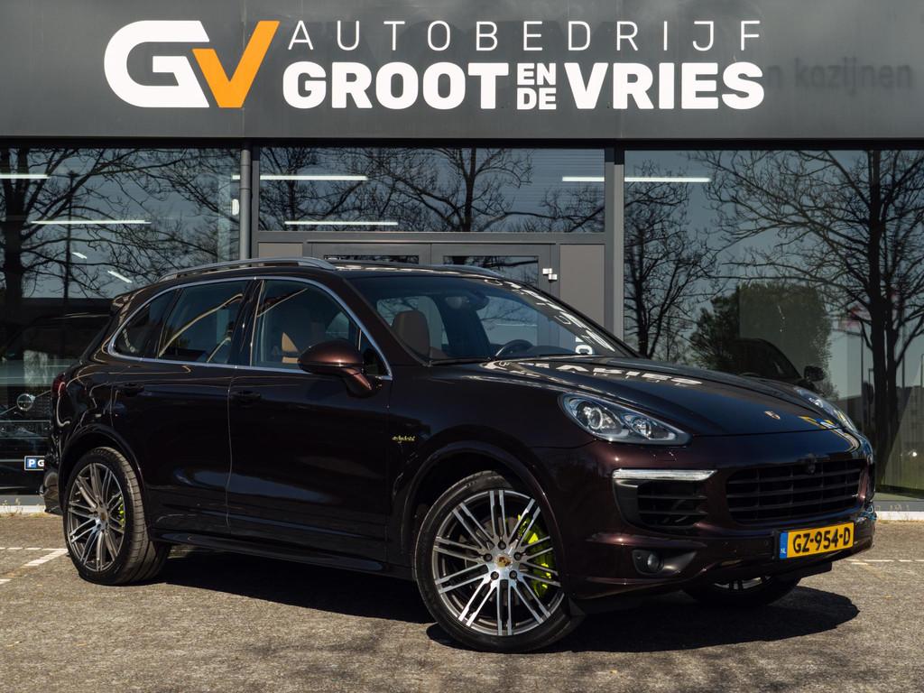 Porsche Cayenne 3.0 S E-Hybrid|Panorama|Sport chrono|Sport D, Auto's, Porsche, Automaat, Cayenne, Stof, Gebruikt