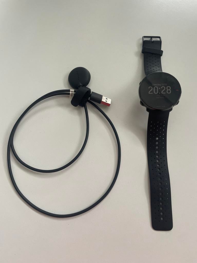 Polar M Sporthorloge, Sieraden, Tassen en Uiterlijk, Sporthorloges, Zwart, Ophalen of Verzenden, Waterdicht, Afstand