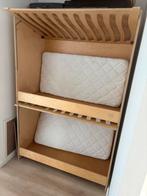 Duobed voor eventueel kinderopvang, Ophalen, Hoogslaper of Stapelbed, 180 cm of meer, 100 cm of meer