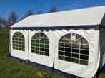 Grizzly PVC partytent 4 x 6 mtr - outdoor professional 2.2, Tuin en Terras, Ophalen, Partytent, 2 meter of meer, Zo goed als nieuw