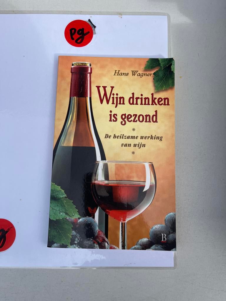Wijn drinken is gezond - De heilzame werking van wijn, Ophalen of Verzenden, Zo goed als nieuw, Gezondheid en Conditie