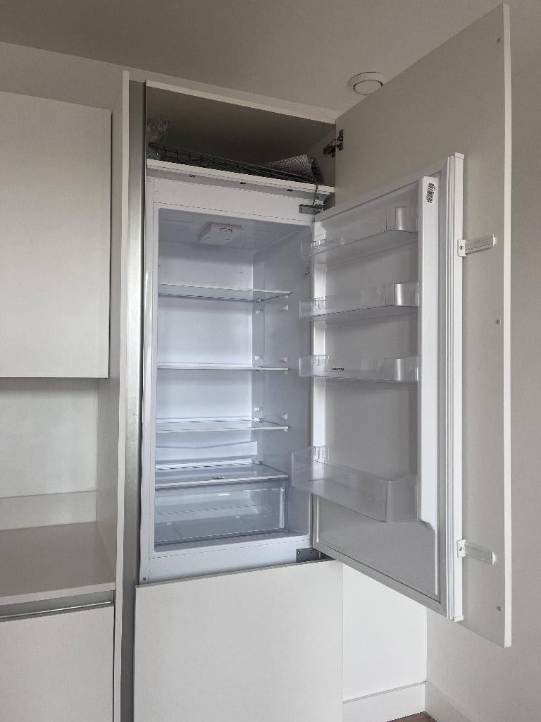 Te koop: Inventum IKV1786S inbouw koel-vriescombinatie, Ophalen, 150 tot 200 liter, Met aparte vriezer, 160 cm of meer