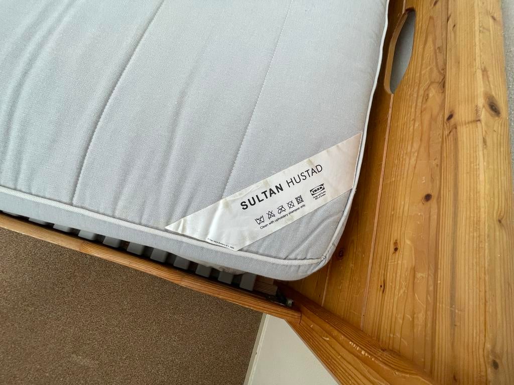 IKEA Sultan Hustad matras 90x200 cm, Huis en Inrichting, Slaapkamer | Matrassen en Bedbodems, Ophalen, Gebruikt, 90 cm, Eenpersoons