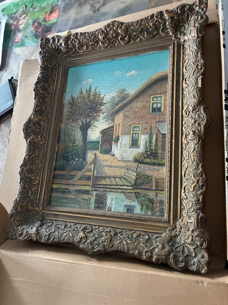 Kunstschilderij Albert torringa, Antiek en Kunst, Kunst | Schilderijen | Klassiek, Ophalen of Verzenden