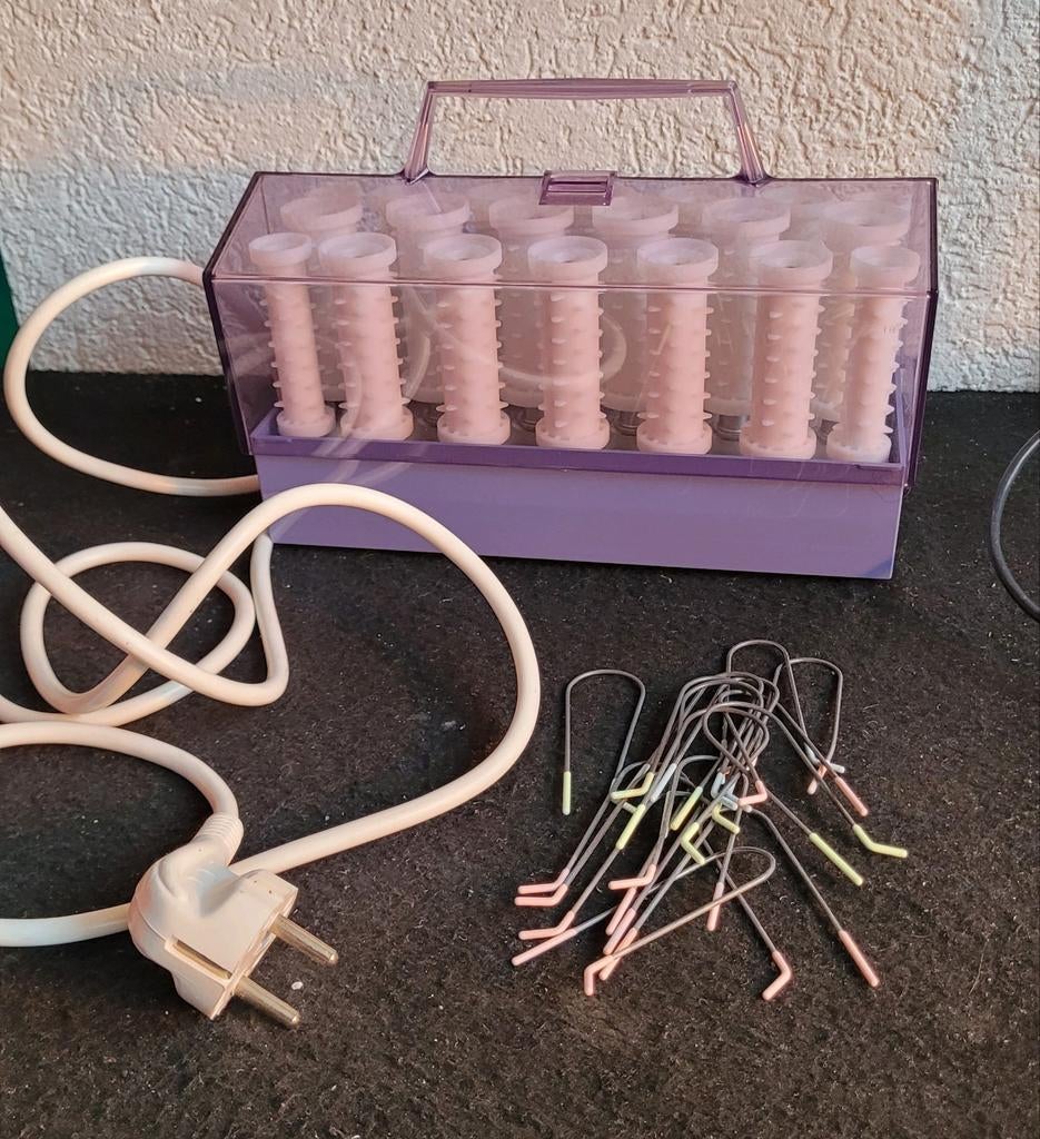 vintage elektrische krulset, specifiek de Carmen Cuties, Sieraden, Tassen en Uiterlijk, Uiterlijk | Haarverzorging, Ophalen of Verzenden