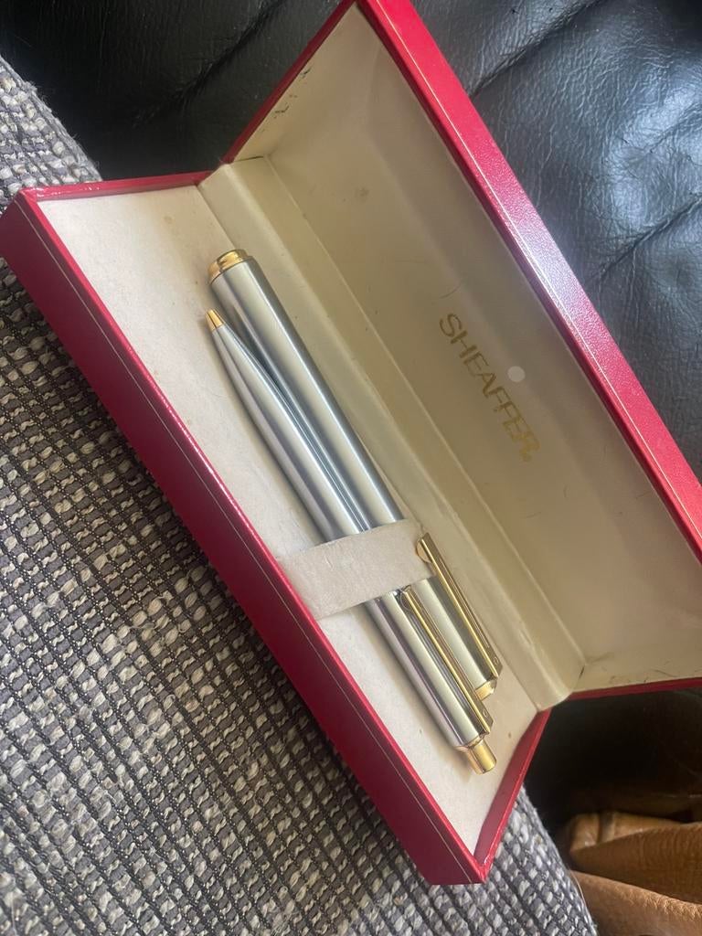 Sheaffer pennen in doos, Ophalen of Verzenden, Zo goed als nieuw, Balpen, Overige merken