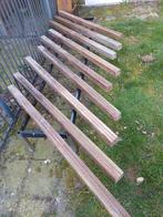 Bankirai hardhouten palen 65x65x1550 mm, Tuin en Terras, Palen, Balken en Planken, Ophalen of Verzenden, Gebruikt, 250 cm of meer