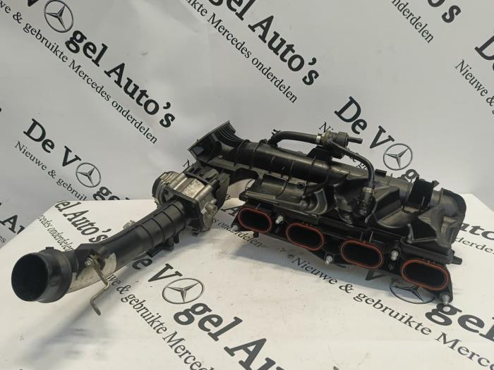 Inlaatspruitstuk van een Mercedes C-Klasse, Gebruikt, -, Ophalen of Verzenden, -