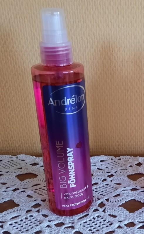 NIEUW Andrelon Big Volume Föhnspray 200ml, Ophalen of Verzenden, Nieuw, Gel, Wax, Haarlak of Mousse