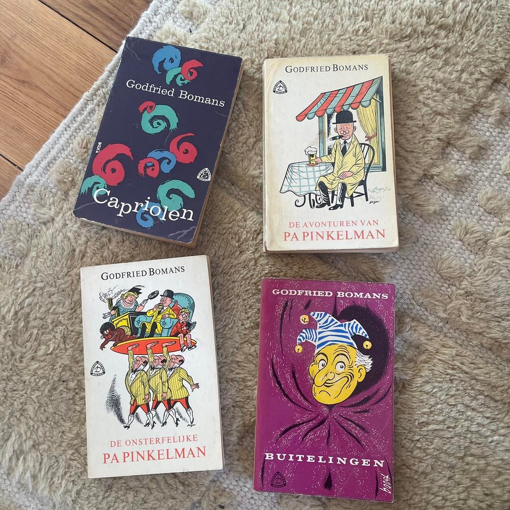 Vier boeken (pockets) Godfried Bomans, Boeken, Ophalen of Verzenden, Zo goed als nieuw, Verhalen