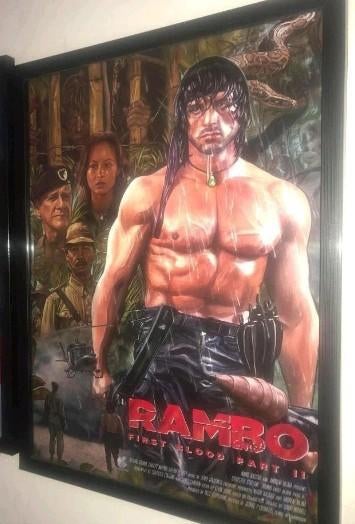 Rambo, Ophalen of Verzenden, Zo goed als nieuw, A1 t/m A3, Film en Tv