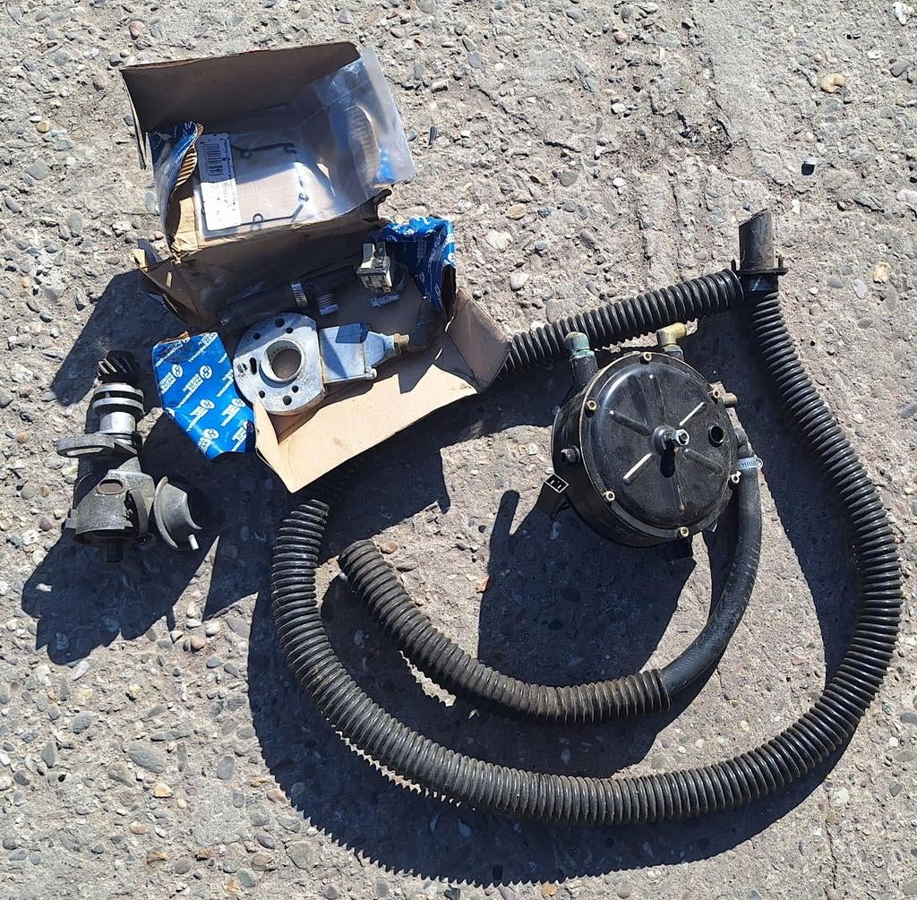 Volvo 240 gas installatie en orginele krik, Ophalen of Verzenden, Volvo