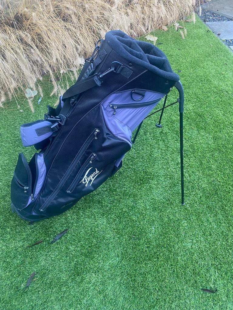 Legend standbag met schouderband 7-vaks, Sport en Fitness, Golf, Ophalen of Verzenden, Zo goed als nieuw, Tas